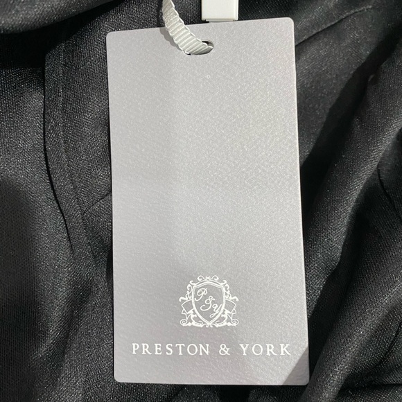 Preston & York Black long sleeve Bow Dress Size 6 - Picture 8 of 9